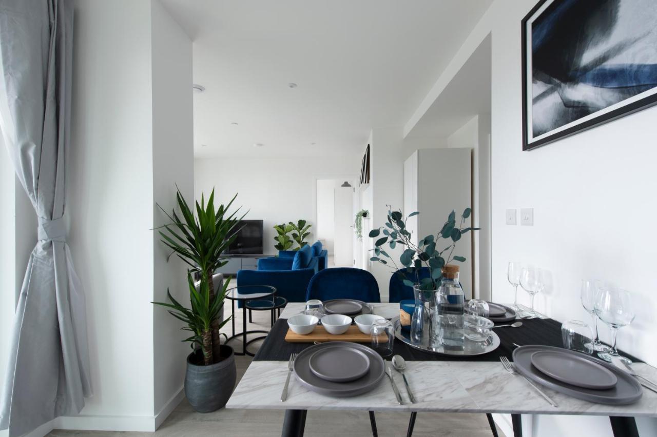 ロンドンAc Luxe Penthouse With Free Parkingアパートメント エクステリア 写真