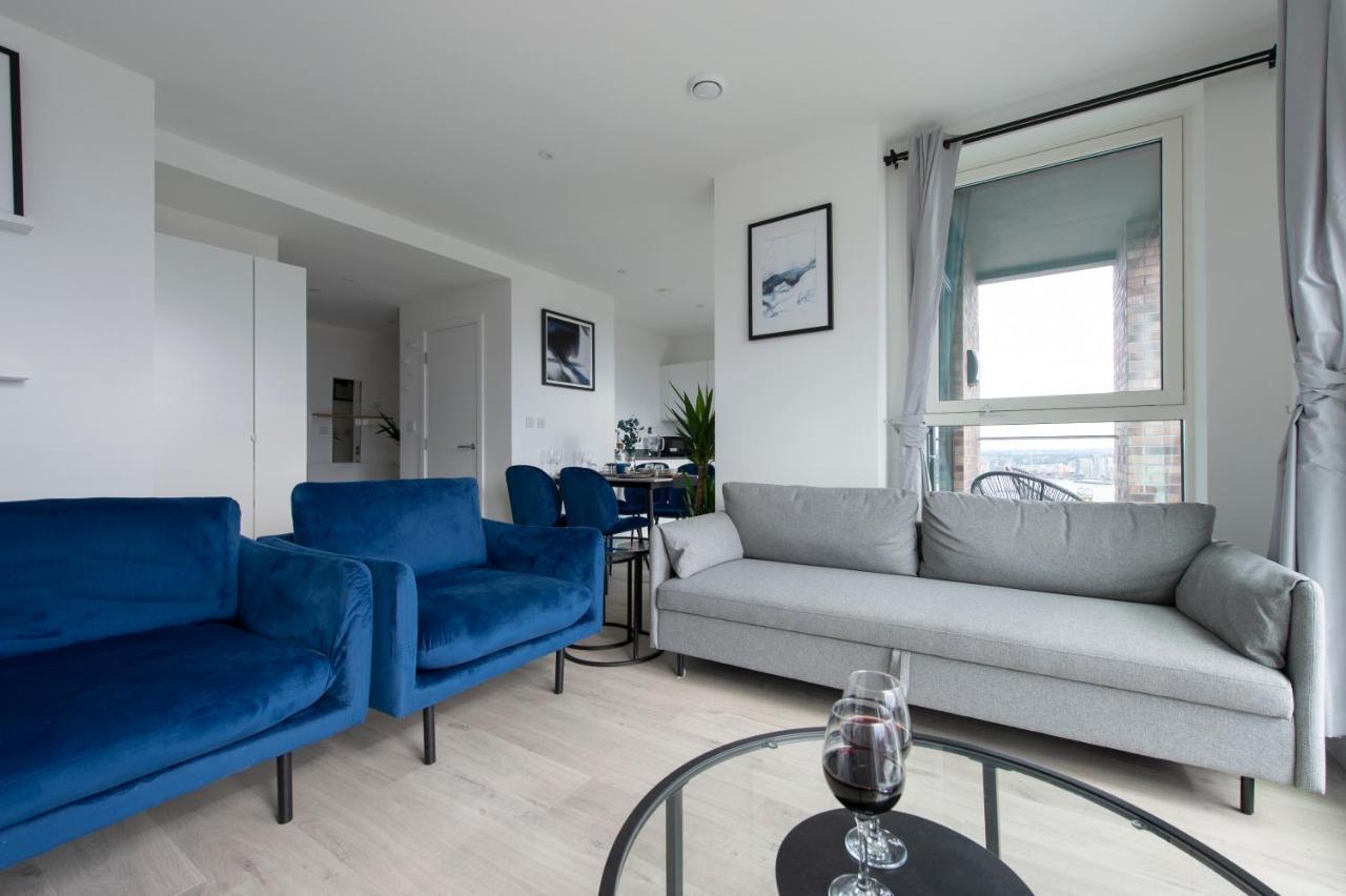 ロンドンAc Luxe Penthouse With Free Parkingアパートメント エクステリア 写真